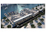 design floating house,beach house,dock house,  beach hotel and rendering 3d